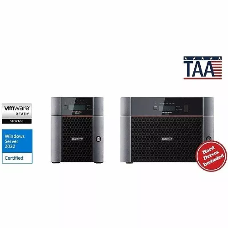Buffalo Americas Inc. TS5820DN9608 Terastation 5820DN 96TB Nas
